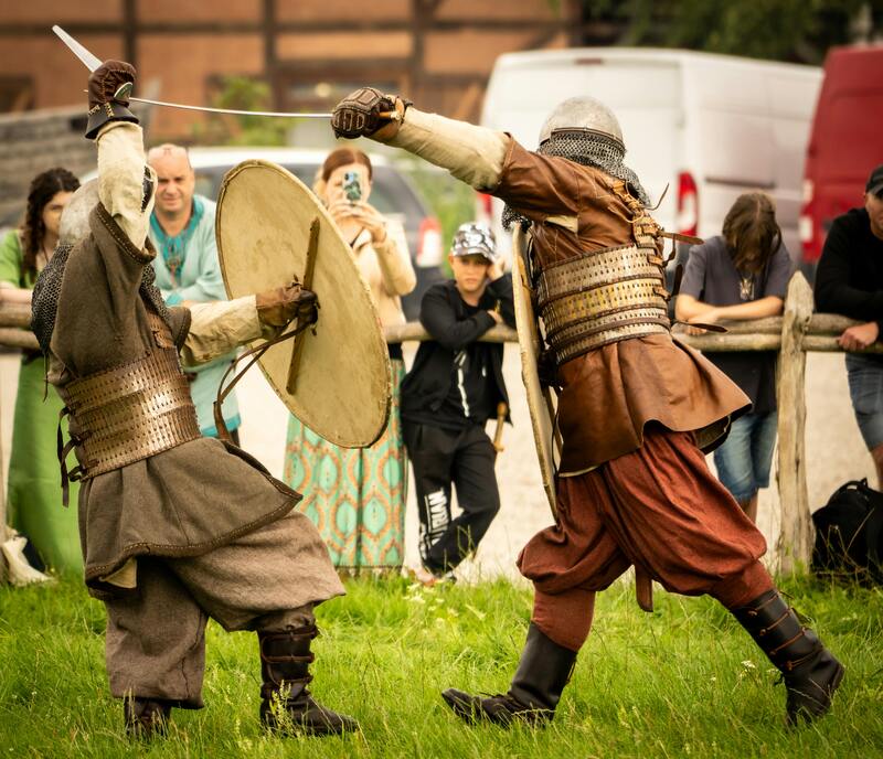 Viking Battle Reenactment