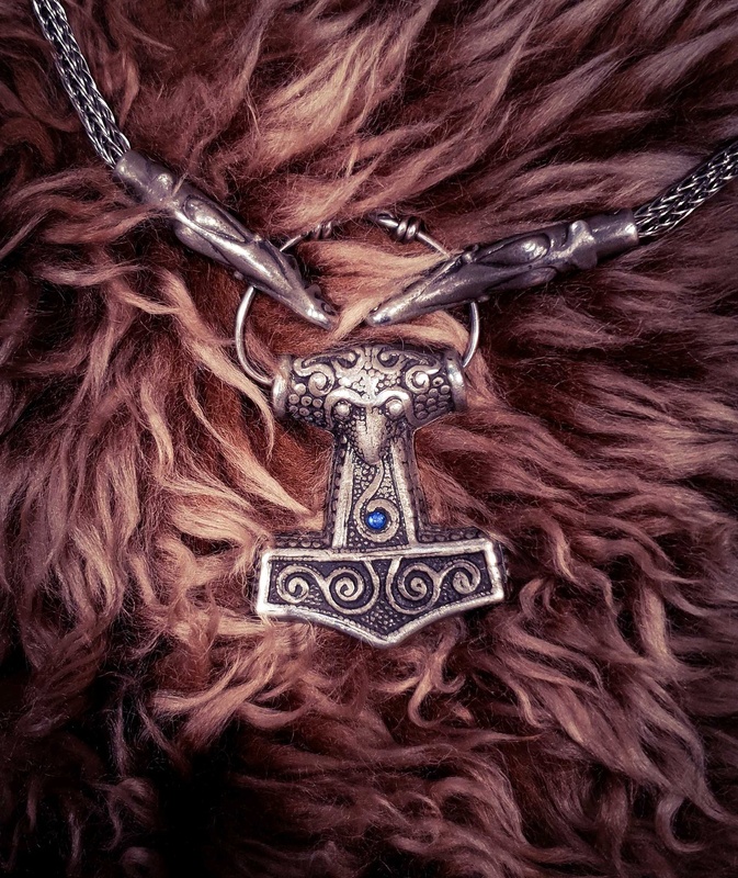 Steel replica of the Skåne Mjölnir (Ireland)