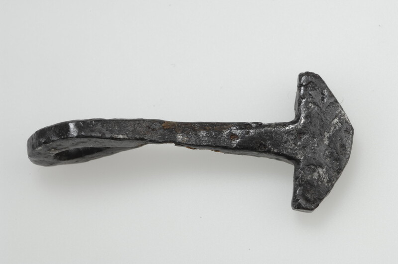 Iron Thor’s Hammer pendant from Birka