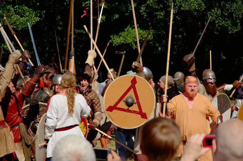 Viking Battle Reenactment