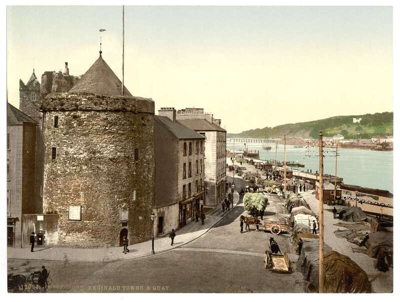 Historical photo of Reginald's Tower (Waterford)