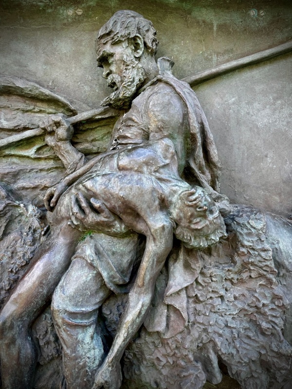 Bronze Relief of Egill Skallagrímsson and Böðvarr