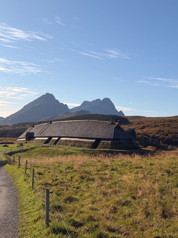 Longhouse at Lofotr Viking Museum