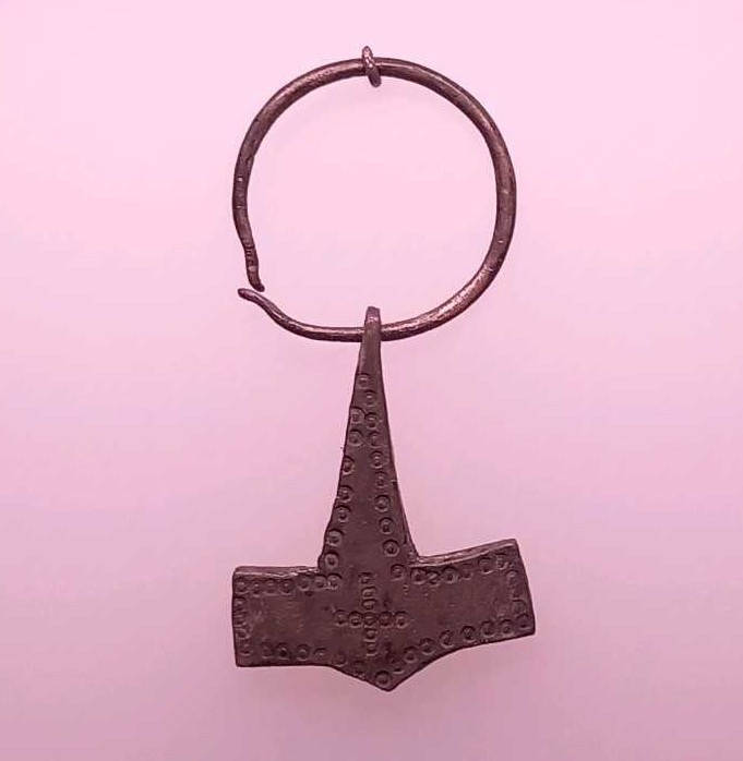Thor's hammer from Viking Museum Haithabu (Germany)