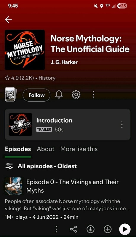 Norse Mythology Podcast