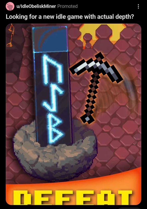 Idle Obelisk Miner Video game