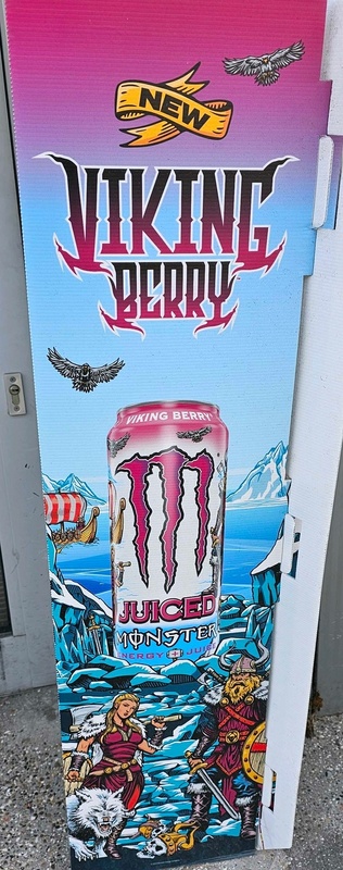 Viking Berry Monster Energy Advertisement