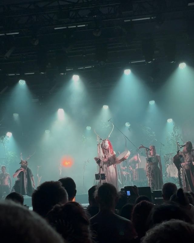 Heilung performance at the Tollwood Sommerfestival