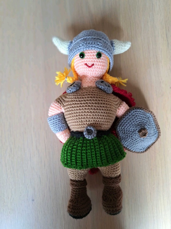 Shieldmaiden doll (original design)