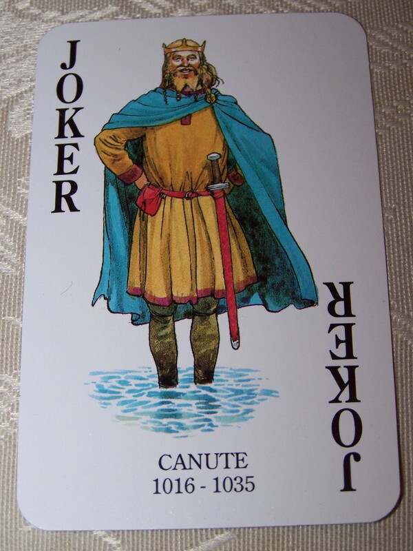 King Cnut from Card Game Set