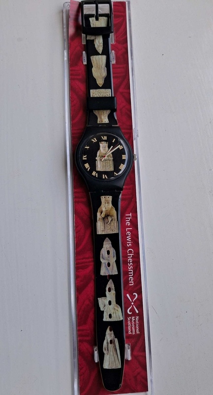 Lewis Chessmen wristwatch