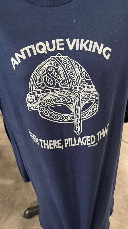 Viking Helmet Slogan T-Shirt