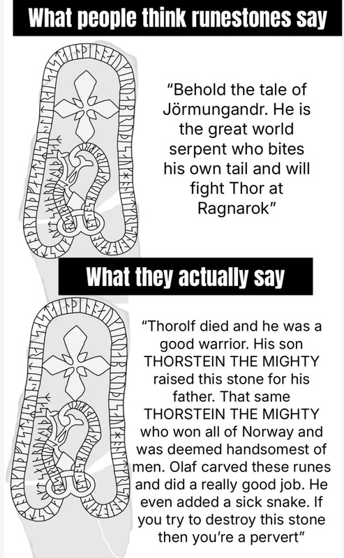 Runestone inscription meme