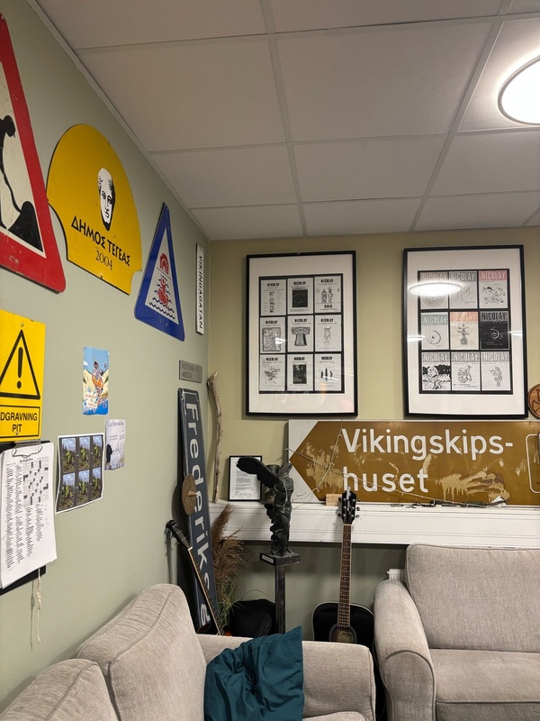 Vikingskipshuset- sign