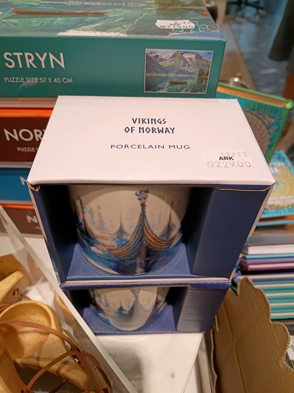 Vikings of Norway porcelain mug