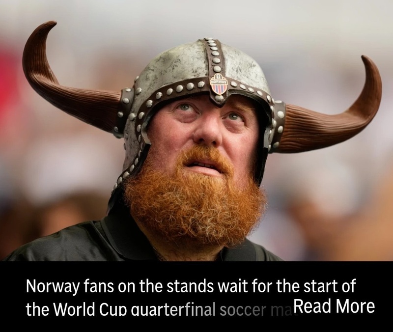 Norwegian Soccer Fan during World Cup 2026