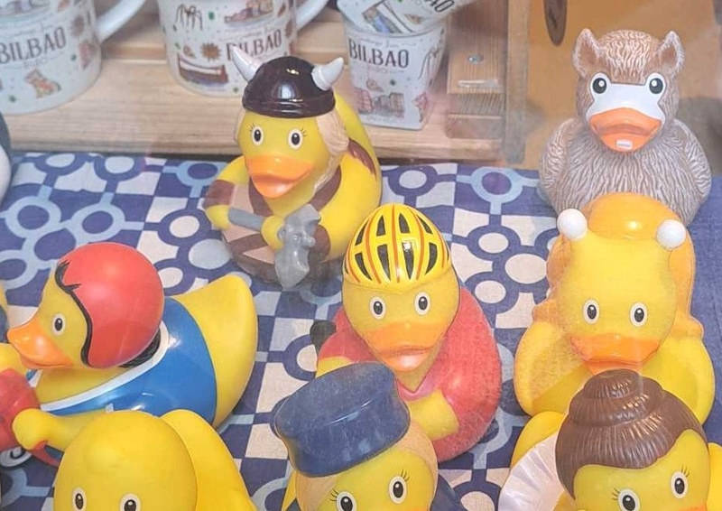 Viking-Themed Rubber Duck Souvenir