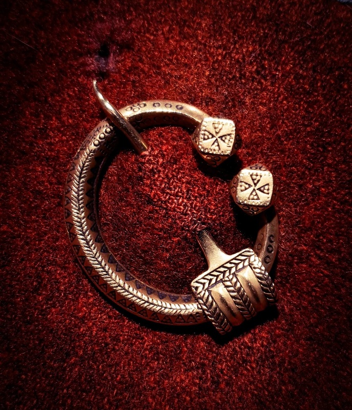 Bronze replica of Gotland fibula (Ireland)