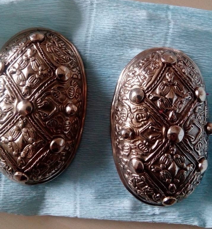Turtoise brooches found in Dublin and Heddeby