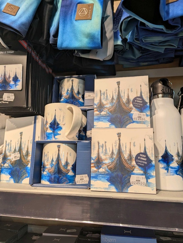 "Vikings of Norway" coasters,cups and water bottles