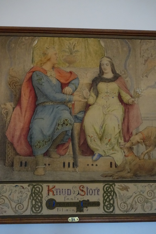 Knut the Great Mural (Lorenz Frølich)