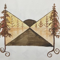 Artwork depicting Dagaz rune