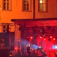 Saltatio Mortis performance at the Schlosshof Festival 2026
