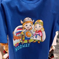 T-shirt with Viking children