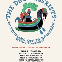The Decemberists "Shuffling Off to Ragnarok" Spring Tour Poster