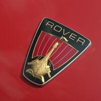 Rover car badge featuring a stylised Viking longship.