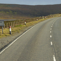 Sign for Tingwall in Shetland