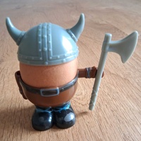 Viking egg cup holder