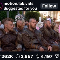 AI Generated Video of Viking Wedding (with cast of Vikings)