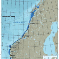 Map of the Norðvegr