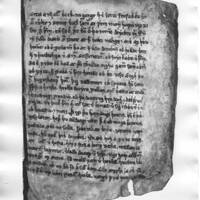 Manuscript folio of The Saga of Ragnar Lothbrok