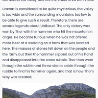 Screenshot from Visit Haukeli