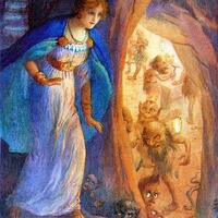 'Freya and the Dwarves' (H. G. Theaker)