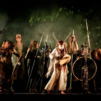 Photograph of Heilung performing at Midgardsblot Festival (2022)