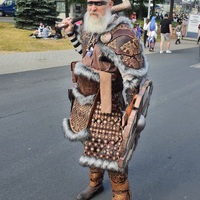 Photograph of Individual cosplaying as Eivor from Assassin's Creed Valhalla