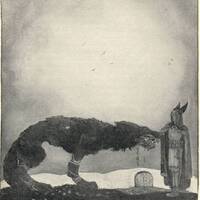 'Týr and Fenrir' (J. Bauer)