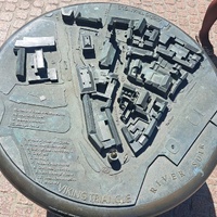 Sculpture of Waterford Viking triangle town centre