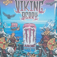 Advertisement for Monster energy drink Viking Berry