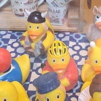 Viking-Themed Rubber Duck Souvenir