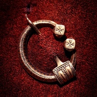 Bronze replica of Gotland fibula (Ireland)