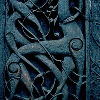 Urnes stave church portal