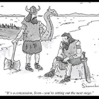 Viking Cartoon from The New Yorker (artist Danny Shanahan)