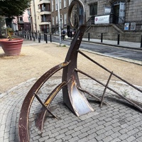 Viking Longboat Sculpture